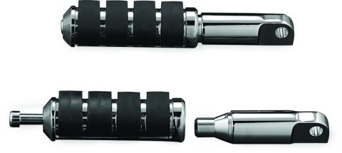 Kuryakyn Male Mount Foot Peg Extensions 8064 Mounts, Extensions, 2 1/2 in., Chrome, Pair thumbnail 5