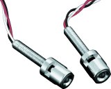 Kuryakyn LED License Plate Bolt Lights 9398 Bolts, Lighted, Round Head, Steel, Chrome, 1.00 in. Underhead Length, Pair thumbnail 2
