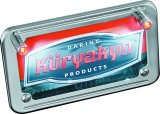 Kuryakyn LED License Plate Bolt Lights 9398 Bolts, Lighted, Round Head, Steel, Chrome, 1.00 in. Underhead Length, Pair thumbnail 5