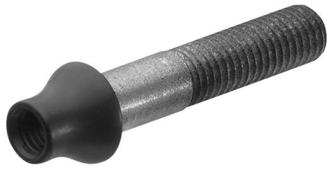 Kuryakyn Kellermann Signal Adapters and Mounts 2565 Mount, Rigid, Black, 8mm Threads, Each