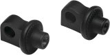 Kuryakyn Adjustable Stop Splined Peg Adapters 6775 ADJ STOP SPLND PEG ADPT BLK thumbnail 1