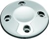 Kuryakyn Grip End Caps 6244 Cap, Aluminum, Chrome, Each thumbnail 4