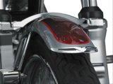 Kuryakyn Fender Tips 9012 Tips, Plastic, Chrome, Harley-Davidson®, Each thumbnail 1