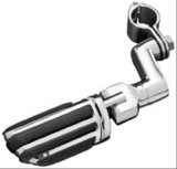 Kuryakyn Offset Highway Pegs 4436 Pegs, Steel, Chrome, Pilot Style, Hardware Included, Pair thumbnail 1