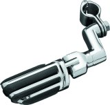 Kuryakyn Offset Highway Pegs 4436 Pegs, Steel, Chrome, Pilot Style, Hardware Included, Pair thumbnail 2
