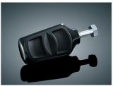Kuryakyn Kinetic Shift Pegs 4305 Foot Control, Peg, Steel, Gloss Black, Harley-Davidson®, Each thumbnail 1