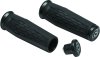 Kuryakyn Hex Grips 5927 Grips, Hex, Aluminum, Black, Twist Throttle Compatible, 1 in. Bar Diameter, Universal, Pair thumbnail 4