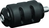 Kuryakyn Trident Shift Pegs 7558 Pegs, Steel/Rubber, Black, Hardware Included, Each thumbnail 2