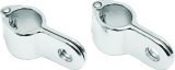 Kuryakyn Magnum Quick Clamps 1002 Foot Peg Clamp, Clamp, Adjustable, Steel, Chrome, 1.00 in. Tube Diameter, Pair thumbnail 2