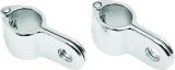 Kuryakyn Magnum Quick Clamps 1002 Foot Peg Clamp, Clamp, Adjustable, Steel, Chrome, 1.00 in. Tube Diameter, Pair thumbnail 3