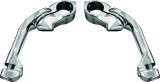 Kuryakyn Adjustable Tour-Tech Long Cruise Mounts 4526 Foot Peg Mounts, Short Mounts, Adjustable, Steel, Chrome, Pair thumbnail 4
