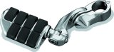 Kuryakyn Adjustable Tour-Tech Short Cruise Mounts 4523 Foot Peg Mounts, Mounts, Adjustable, Steel, Chrome, Dually Foot Peg Style, Pair thumbnail 2