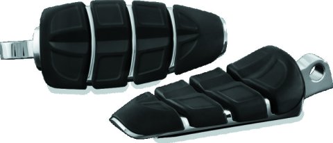 Kuryakyn Kinetic Foot Pegs 4316 Pegs, Kinetic, Steel, Chrome, Harley-Davidson®, Pair thumbnail 1