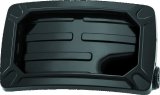 Kuryakyn Nova Curved Side-Mount License Plate Holders 3193 Mounting Bracket, Horizontal Mount, Aluminum, Black Powdercoated, LED lighted, Universal, Each thumbnail 2