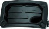Kuryakyn Nova Curved Side-Mount License Plate Holders 3193 Mounting Bracket, Horizontal Mount, Aluminum, Black Powdercoated, LED lighted, Universal, Each thumbnail 3