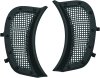 Kuryakyn Mesh Headlight Vent Accents 6519 Accent Vents, Aluminum/Steel, Satin Black, Adhesive Backed, Harley-Davidson®, Pair thumbnail 5