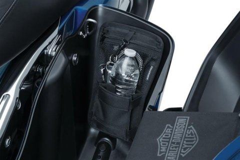 Kuryakyn Internal Saddlebag Organizers 5287 Saddle Bags, Saddle Bag Organizer, Saddle Bag, Denier, Black, Each thumbnail 5