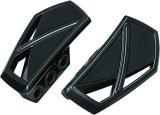 Kuryakyn Phantom Mini Boards 5773 Floorboards, Mini, Aluminum, Gloss Black, Driver/Passenger/Highway Bar Location, Pair thumbnail 3
