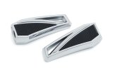 Kuryakyn Phantom Footpegs 5760 Foot Pegs, Phantom, Aluminum, Chrome, Pair thumbnail 2