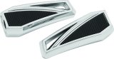 Kuryakyn Phantom Footpegs 5760 Foot Pegs, Phantom, Aluminum, Chrome, Pair thumbnail 3