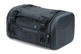 Kuryakyn XKursion XS Steward Roll Bags 5221 Saddle Bags, Bag, Luggage Rack, 1,680 Denier, Black, Each thumbnail 2