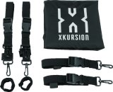 Kuryakyn XKursion XS Steward Roll Bags 5221 Saddle Bags, Bag, Luggage Rack, 1,680 Denier, Black, Each thumbnail 5