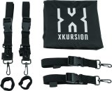 Kuryakyn XKursion XS Steward Roll Bags 5221 Saddle Bags, Bag, Luggage Rack, 1,680 Denier, Black, Each thumbnail 6
