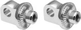 Kuryakyn Adjustable Stop Splined Peg Adapters 6774 ADJ STOP SPLND PEG ADPT CHR thumbnail 1