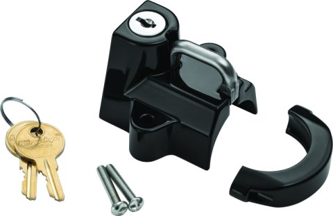 Kuryakyn Helmet Locks 4619 UNV HELMET LCK 1-1/4-1-1/2 BLK thumbnail 3
