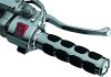 Kuryakyn ISO Grips 6190 Grips, Aluminum, Chrome, 125 mm. Length, 1 in. Bars, Twist Throttle, Pair thumbnail 4