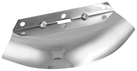 Kuryakyn Lower Triple Tree Wind Deflectors 1100 Deflector, Steel, Chrome Finish thumbnail 2