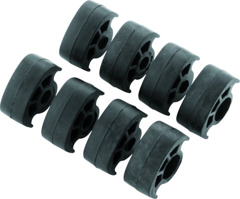 Kuryakyn Replacement Peg Rubbers 8009 Rubbers, Replacement, Black, Kit thumbnail 3