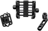 Kuryakyn Tech-Connect Device Mounting Systems 1676 Mobile Holder, System, Clamp Type, Composite, Black, Kit thumbnail 1
