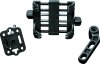 Kuryakyn Tech-Connect Device Mounting Systems 1676 Mobile Holder, System, Clamp Type, Composite, Black, Kit thumbnail 4