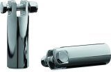 Kuryakyn Foot Peg Mounts 8087 Mounts, 3 1/2 in. with 3/8-16 Mounting Bolts, Chrome, Pair thumbnail 3