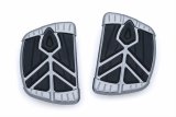 Kuryakyn Spear Mini Boards 5652 Floorboards, Boards, Aluminum, Chrome, Pair thumbnail 2