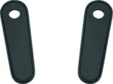 Kuryakyn Passenger Floorboard Block-Off Plates 9397 Floor Board Component, Plate, Gloss Black, Harley-Davidson®, Kit thumbnail 2