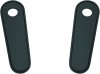 Kuryakyn Passenger Floorboard Block-Off Plates 9397 Floor Board Component, Plate, Gloss Black, Harley-Davidson®, Kit thumbnail 7