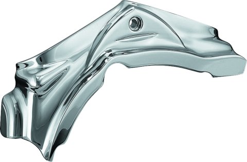 Kuryakyn Cylinder Base Covers 8393 Cover, Steel, Chrome, Bolts Included, Harley-Davidson®, Kit thumbnail 4
