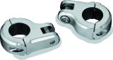 Kuryakyn Brute Highway Peg Mounts 7617 Foot Mounts, Highway, Front, Steel, Chrome, Pair thumbnail 2