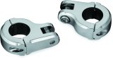 Kuryakyn Brute Highway Peg Mounts 7617 Foot Mounts, Highway, Front, Steel, Chrome, Pair thumbnail 3