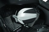 Kuryakyn Vantage Air Cleaners 9270 Cleaner, Vintage, Tear Drop, Aluminum, Black/Chrome, Indian, Each thumbnail 6