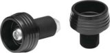 Kuryakyn Powersports Axle Sliders 430022 LODESTAR FRONT AXLE SLIDER BLK thumbnail 2
