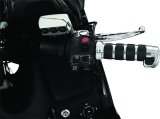 Kuryakyn ISO Throttle Bosses 6242 Bosses, Aluminum, Chrome, for use on Honda®, Each thumbnail 6