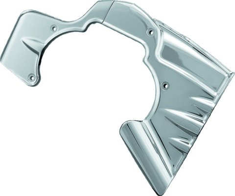 Kuryakyn Transmission Shrouds 7877 Shrouds, Steel, Chrome, Hardware Included, Harley-Davidson®, Kit thumbnail 2