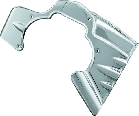 Kuryakyn Transmission Shrouds 7877 Shrouds, Steel, Chrome, Hardware Included, Harley-Davidson®, Kit thumbnail 3