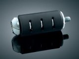 Kuryakyn Longhorn Trident Shift Pegs 7594 Foot Control, Peg, Steel/Rubber, Chrome Plated, Each thumbnail 2