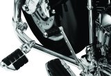Kuryakyn Longhorn Trident Shift Pegs 7594 Foot Control, Peg, Steel/Rubber, Chrome Plated, Each thumbnail 6
