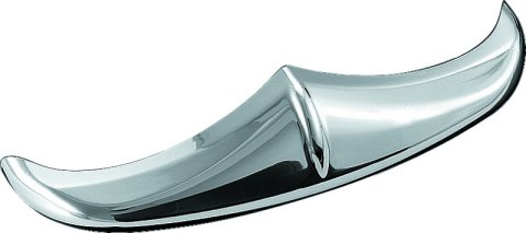 Kuryakyn Rear Saddle Bag Accents 8640 Exterior Trim Accent, Fender/Saddlebag, Plastic, Chrome, Harley-Davidson®, Set thumbnail 3