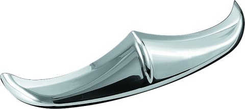 Kuryakyn Rear Saddle Bag Accents 8640 Exterior Trim Accent, Fender/Saddlebag, Plastic, Chrome, Harley-Davidson®, Set thumbnail 4